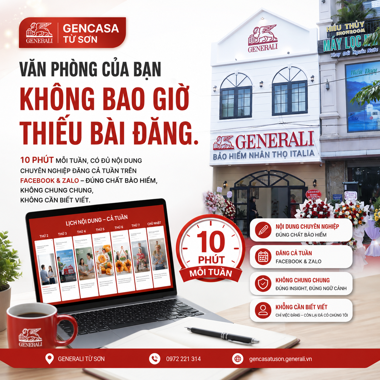 Content Tự Động — GENCASA Từ Sơn